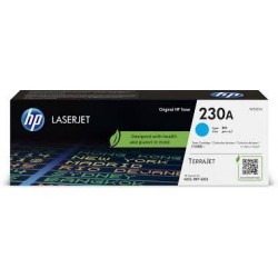 HP 230A Cyan Toner Cartridge 2,000 Pages Original W2300A Single-pack