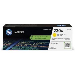 HP 230A Yellow Toner Cartridge 2,000 Pages Original W2300A Single-pack