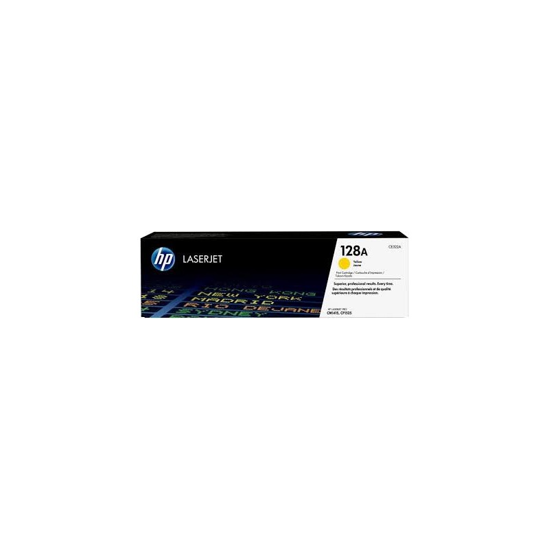 HP 128A - CE322A Yellow Toner Cartridge HP 128A - CE322A Yellow Toner Cartridge