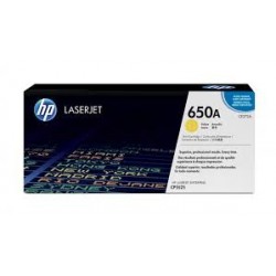 HP 650A Yellow Original Toner Cartridge CE272A