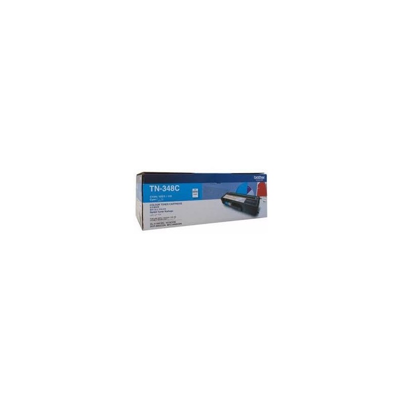Brother TN 348C Cyan Toner Cartridge Brother TN 348C Cyan Toner Cartridge