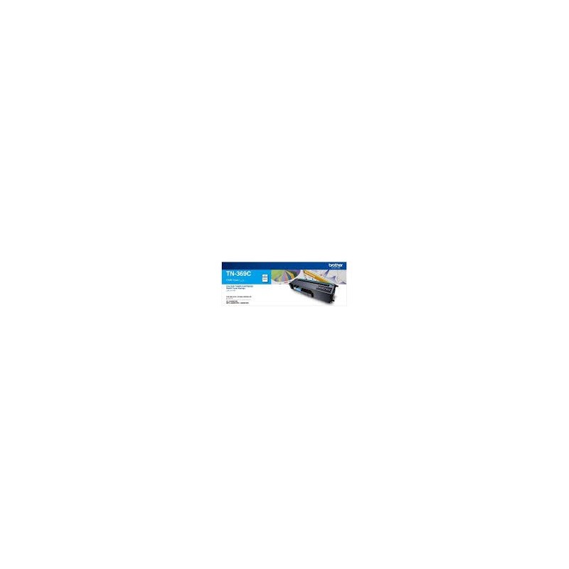 Brother TN 369 Cyan Original Toner Cartridge Brother TN 369 Cyan Original Toner Cartridge