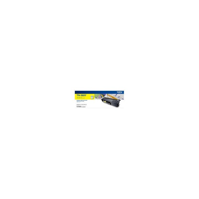 Brother TN 369 Yellow Original Toner Cartridge Brother TN 369 Yellow Original Toner Cartridge