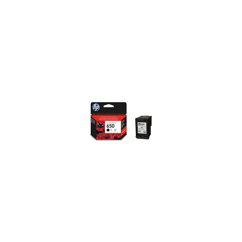 HP 650 Black Ink Cartridge HP 650 Black Ink Cartridge